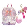 Hot Focus Girly Glam Backpack & Lip Gloss Bundle