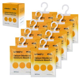wisedry 100 Gram Moisture Absorber Packets of 10
