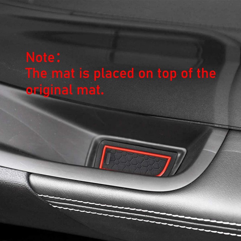 Auovo 8pcs/kit Anti-dust Mats for Chevy Camaro Accessories 2010 2011