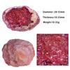 KYEYGWO KYEYGWO Natural Crystal Raw Geode Stone, Irregular Quartz Mineral