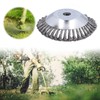Twisted Wire Wheel Steel Garden Grass Weed Brush Cutting Head