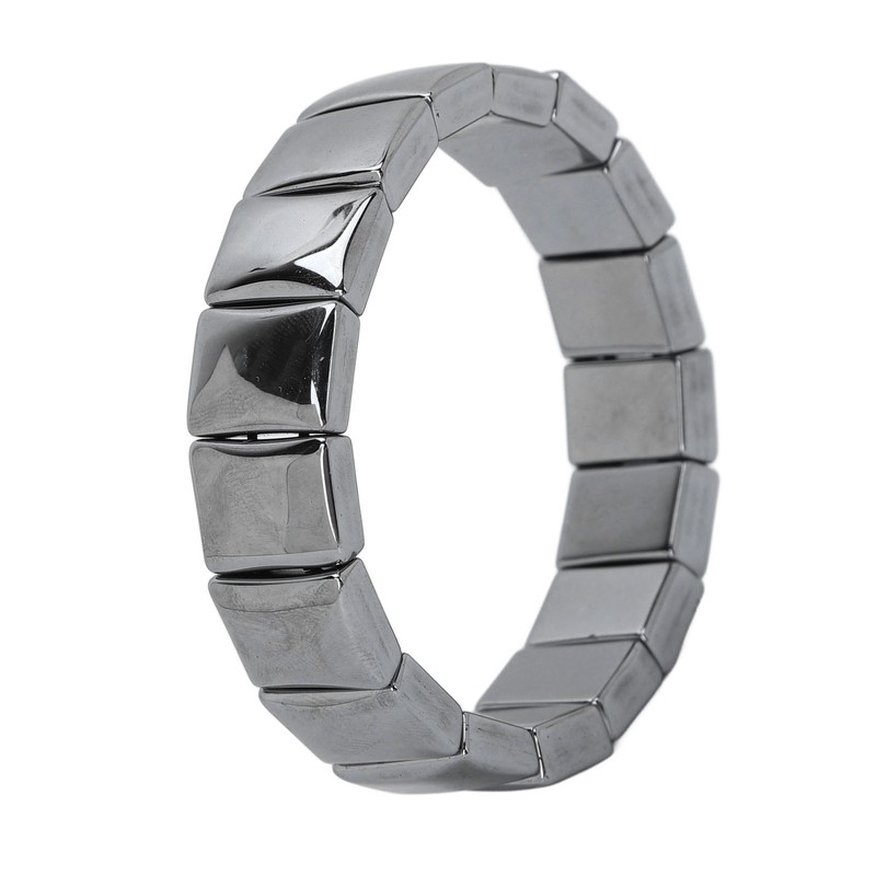 Terahertz Bracelet Rectangle Beads Enhance Physical Fitness Terahertz Healing Stone