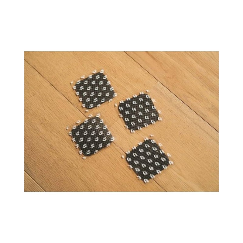 Compex Unisex Adult Electrodes Corebelt (x4), Black, Unique