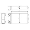 NRF 54252, Heat Exchanger, Interior Heating