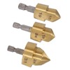 PPR Pipe Reamer Bit, 3 Pieces Water Pipe Reamer Drill