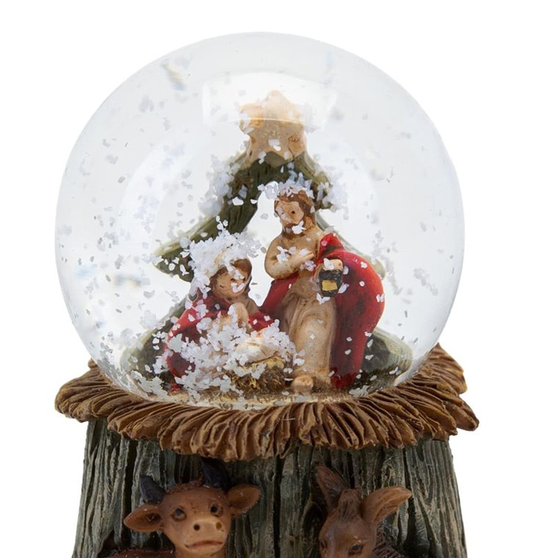 Widdop Christmas Nativity Scene Mini 45mm Snow Globe Waterball -