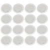 4" Round Plastic Louver Soffit Air Vent Reptile Screen Grille