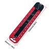 Woodworking Compass Dual Scale Aluminum Alloy Fixed Point Marking Gauge