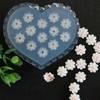 White DIY 3D Silicone Nail Art Decortive Design Mold Nail