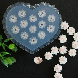 White DIY 3D Silicone Nail Art Decortive Design Mold Nail Art Making Tools Mould False Nails and Accessories