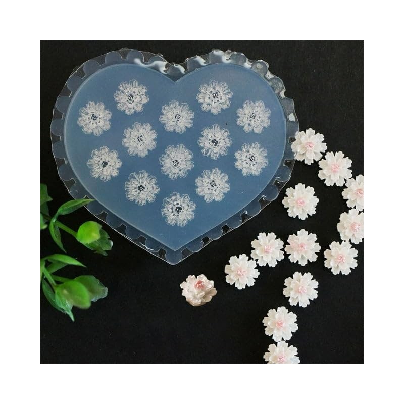 White DIY 3D Silicone Nail Art Decortive Design Mold Nail