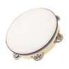 SUPVOX Hand Drum Wooden Frame Tambourine Musical Instrument for Portable