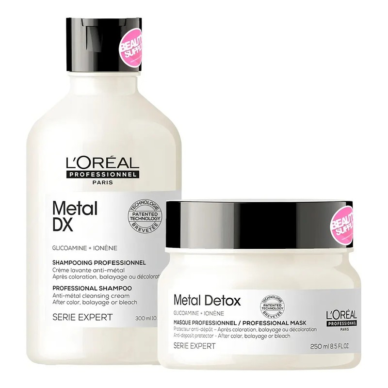 LOréal metal detox serie expert shampoo 300ml mascara 250ml