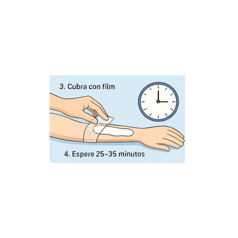 Crema Anestésica para Tatuaje, Microblading y procedimientos de belleza 500g,