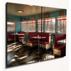 The Plum Penguin 1950s Diner Wall Art A4 Twin Set