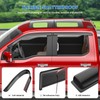 YLSCOO Window Visors Rain Guards fits 2024-2026 Hyundai Kona, Out-Channel