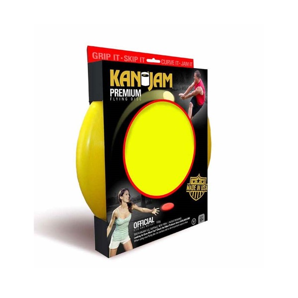 Kan Jam Premium Flying Disc - Gift for Kids and Adults for Backyard, Beach, Park, Tailgates, Outdoors and Indoors