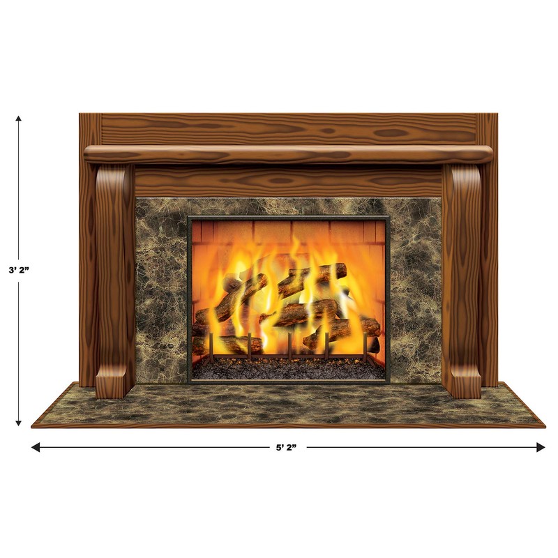 Fireplace Insta-View Party Accessory (1 count) (1/Pkg)
