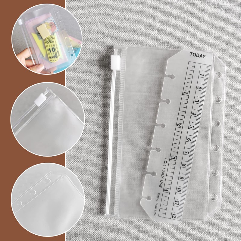 DY.2ten Notepad, Personal Notebook, Mini 6 Holes, A7, Pocket Size,