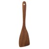 HTB HTB-GC2 Wooden Turner Spatula, Unpainted, 12.8 x 3.1 inches