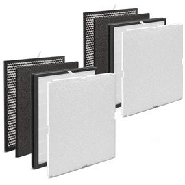 MinusA2 Filters Replacement Kit Compatible with Filter Replacement MinusA2, SPA-700A SPA-780A SPA-780N 2 Efficient Filter 2 Odor Remover 2 Carbon and 2 Pre-filter, [Odor Remover] 2-Set