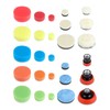 QWORK® 29Pcs Polishing Pads For Drill, 30mm 50mm 80mm Drill
