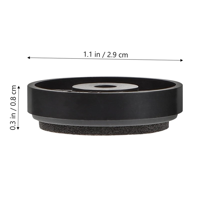 SHOWERORO 10pcs Speaker Isolation Feet Pads Round Audio Damping Mat