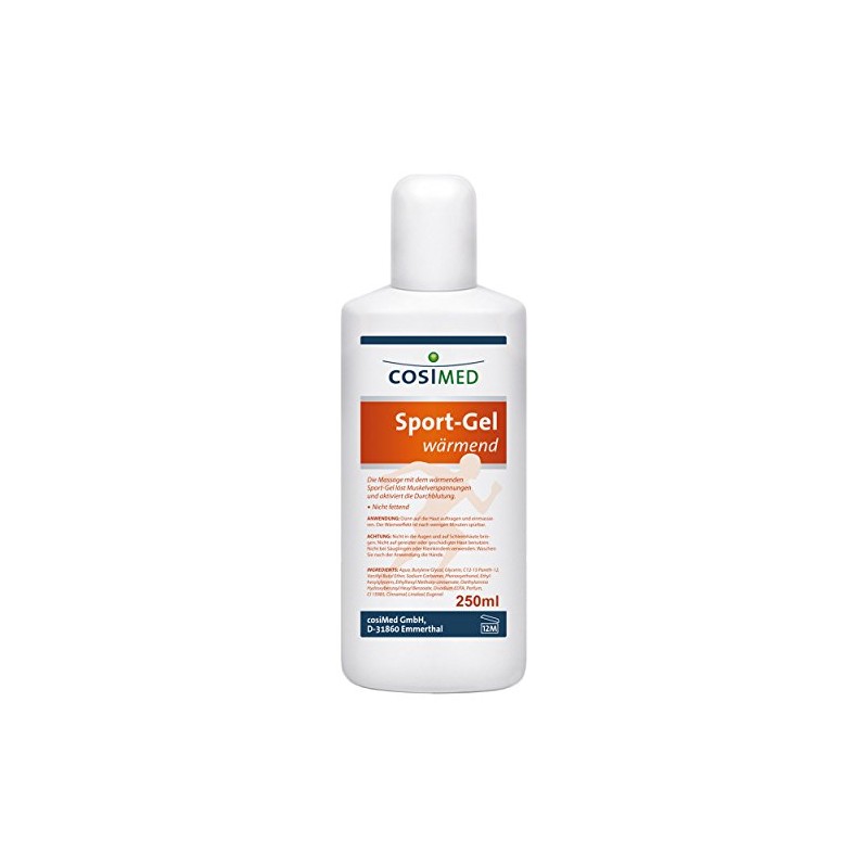 cosiMed Sports Gel Warming Warming Gel Warming Gel Heat Cream