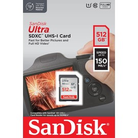 SanDisk 2-Pack Ultra 512GB Memory Card (SDSDUNC-512G-GN6IN) Bundle with (1) Everything But Stromboli MicroSDXC & SD Card Reader