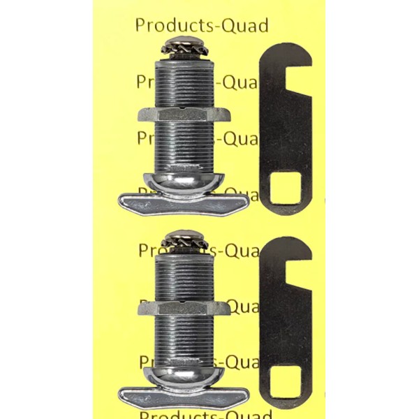 Admiral Locks 2x RV Compartment Door Thumb Cam 1-1/8 Inch