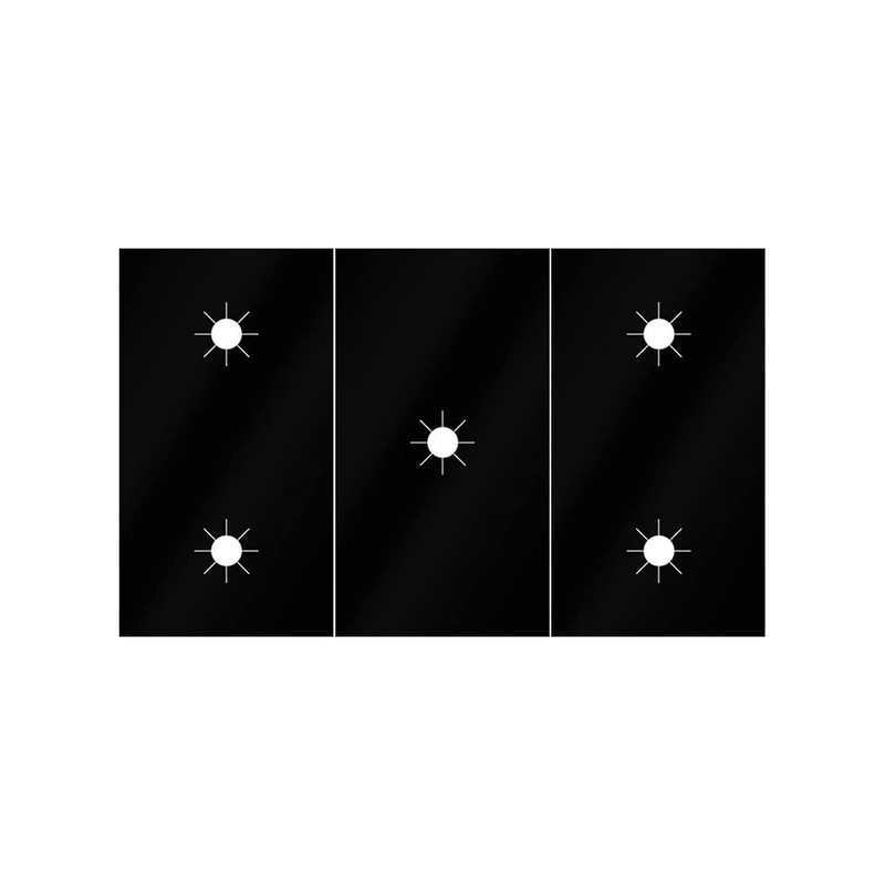 3Pcs Non-Dirty Stove Burner Cover Range Protector Gas Hob Top
