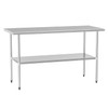 Chingoo Stainless Steel Table 30 x 60 Inches Metal Prep