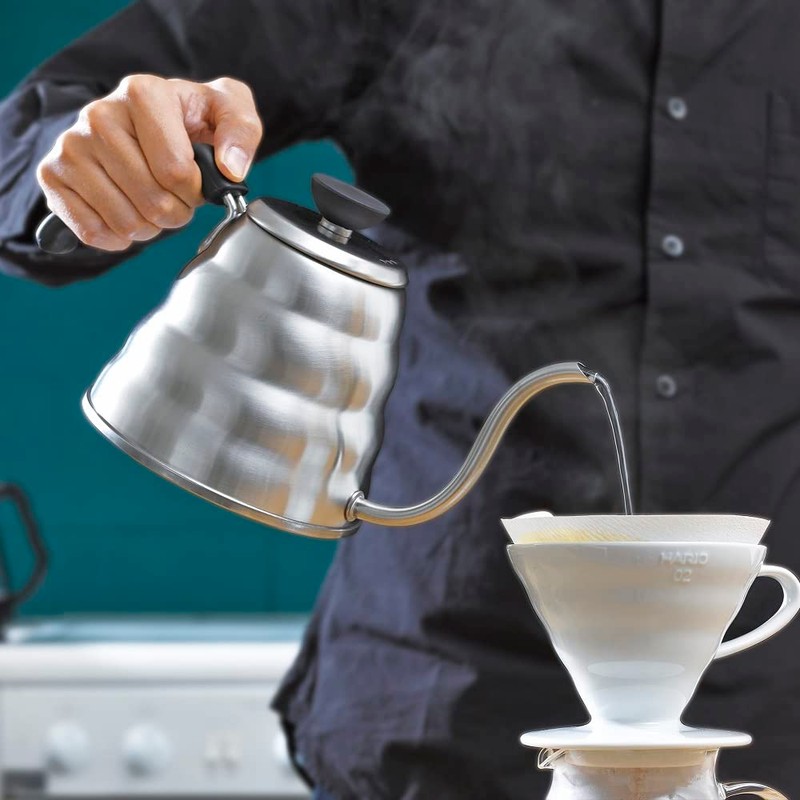 Hario V60 "Buono" - Hervidor de agua con cuello de