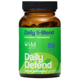 Stay Wyld Organics Daily Defend (Formerly Daily Immunity) Mushroom Blend, 90 Capsules