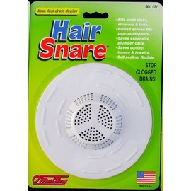 Hair Snare Drain Cover Universal - White