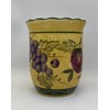 ACK Tuscany Mixed Fruit Hand Painted Ceramic, Utensil Holder, 88439