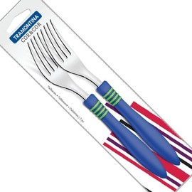 (Tramontana) Table Fork 2-PCS Pack - Blue - COR COR / (트라몬타나)테이블포크 2PCS 팩-파란색-COR COR