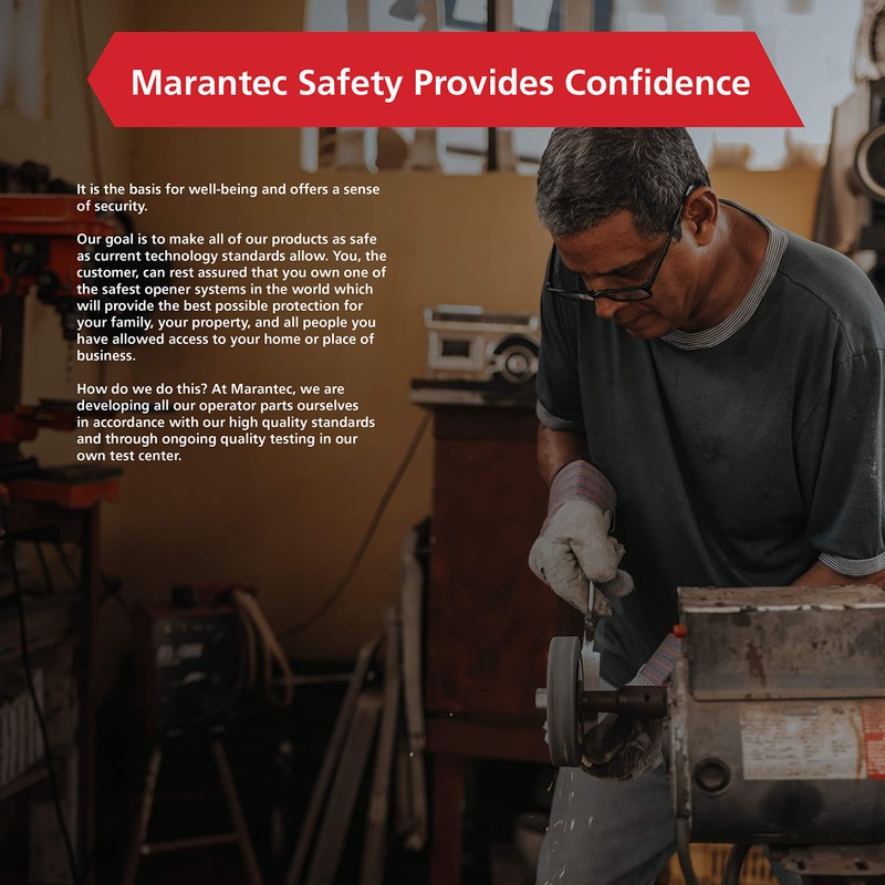 Marantec Garage Door Wall Control Unit- 315 MHz