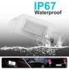 Mingrui test 2Pcs LED License Plate Lights Number Lamp for