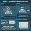 EZ-FLO 10 x 4 Inch (Duct Opening) Air Vent Cover