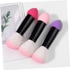 WOONEKY 3pcs Efficient Double Sided Makeup Brush Blush and Powder