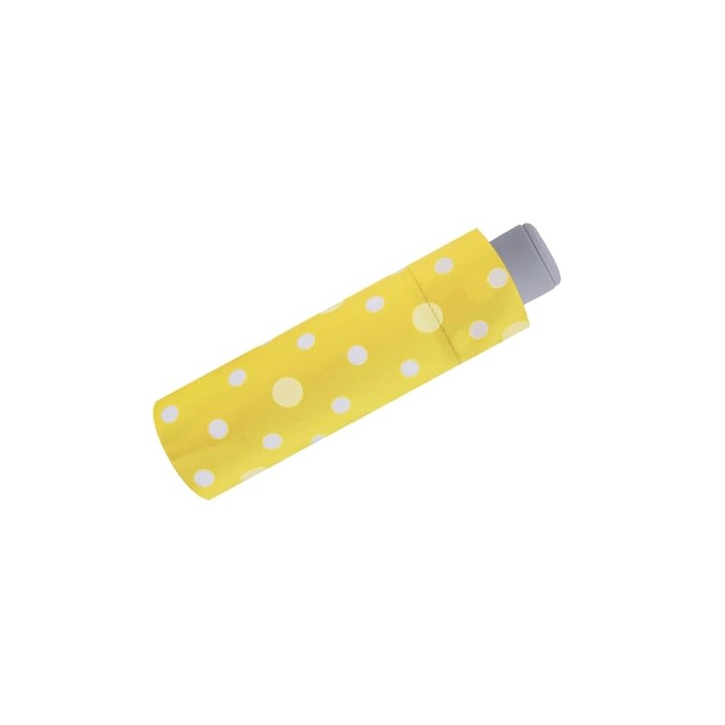 Doppler Mini Children's Pocket Umbrella Dots, yellow, Pocket umbrella super