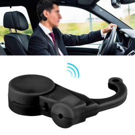 Akozon Driver Anti-Sleep Reminder Car Safe Driving Sleep Alarm Device Hangs on Right Ear Car Alarm and Safety, Narcolepsy Driving Alarm (Black)