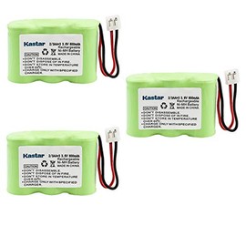 Kastar 3-PACK Ni-MH Rechargeable Battery Compatible with Vtech IA5870 IA5882 GZ2334 GZ2434 GZ2436 GZ2437 GZ2439 GZ2456 GZ2459, AT&T 2422 80-5074-00-00 Lucent 2422 Sanik 3SN-2/3AA30-S-J1 Cordless Phone