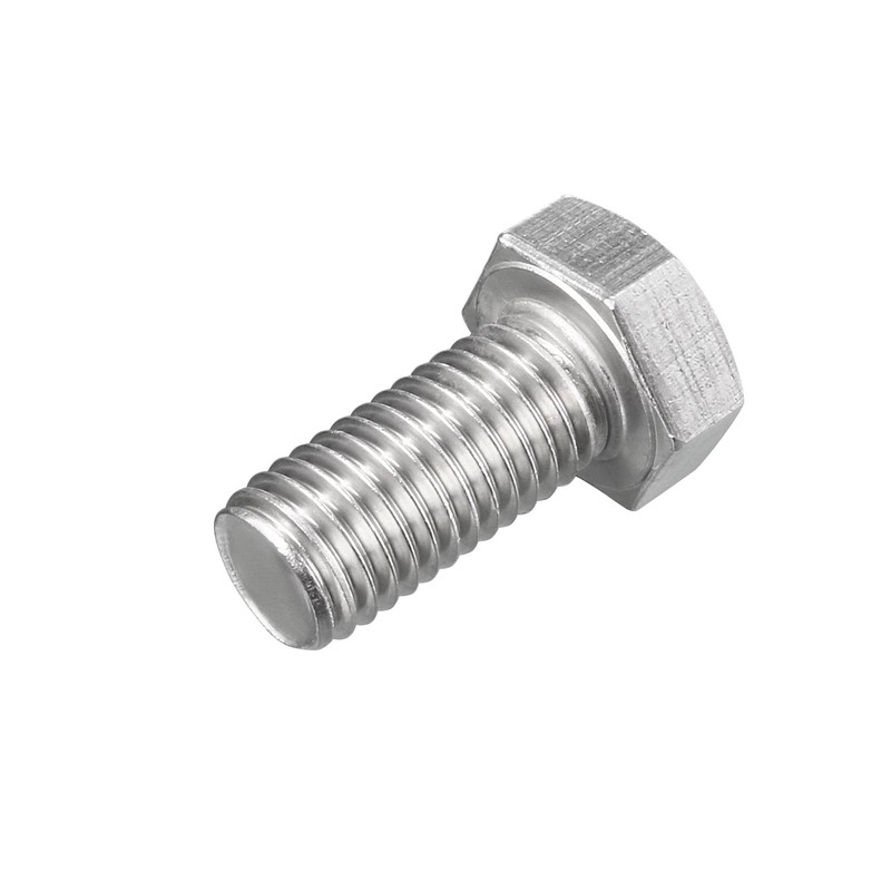 sourcing map M14 Hex Bolt M14-2 x 30mm 304 Stainless