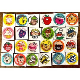 Trend 24 Trend Scratch & Sniff Retro Stickers.