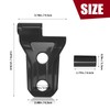 UOIENRT 8Pcs Black Door Hinge Cover Replacement for Jeep Wrangler