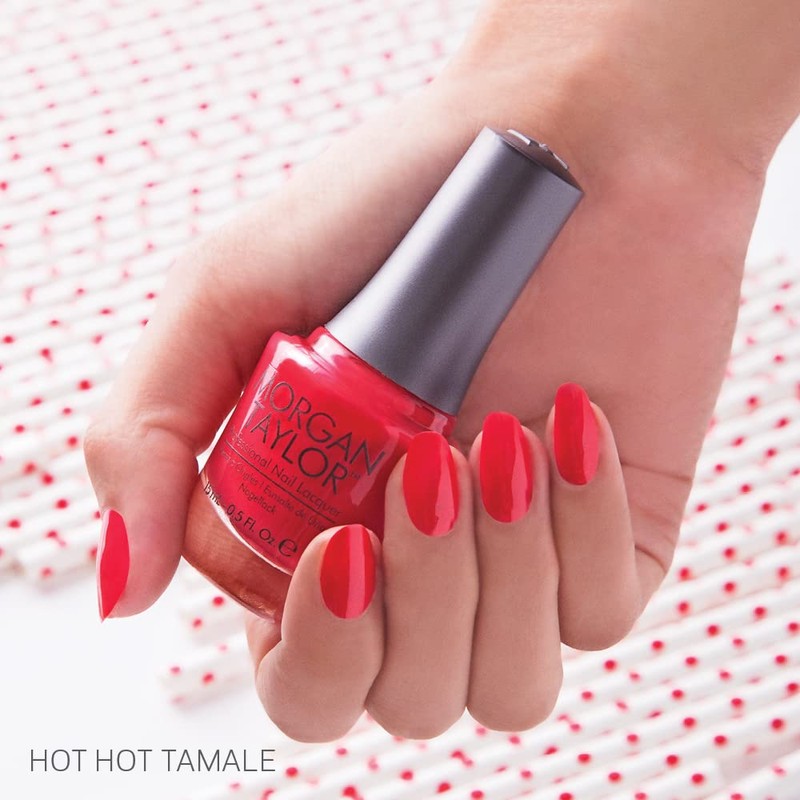 Morgan Taylor Nail Lacquer (Polished Up) Dark Nude Professional Lacquer,