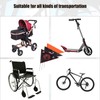 3pcs Bike Flag, Adjustable Bicycle Flag with Pole Black Spider