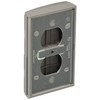 Diamond Group 3780SC Gray Standard Receptacle Cover